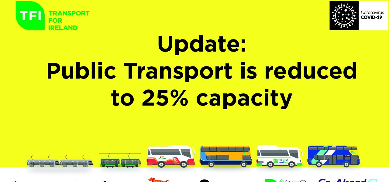 25% Capacity on Public Transport Image