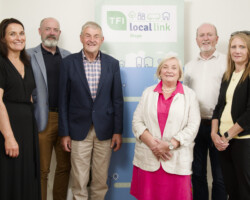 Local Link AGM. From L/R Sarah Toher (Manager, Local Link), Greg Barry (Director Local Link Mayo), Michael Holmes (Director Local Link), Ann Marie Carroll (Secretary,Local Link) and Declan Turnbull (Chairperson of the Board of Local Link) and Patricia Heaney (Financial Controller, Local Link Mayo). Pic~:Michael McLaughlin