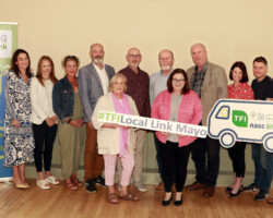 Left to Right. Back: Sarah Togher (Manager), Trish Heaney (Financial Controller), Orlagh Denneny (Chairperson), Greg Barry (Director), Paul Hyland (Director), Justin Sammon (Company Secretary), Deirdre Finnerty (Director) Jarlath Munnelly (Director) Michael Holmes (Director).
Front row: Anne Marie Carroll (Director) Niamh Charlton (MSLETB).