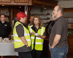 Mary & Jade O'Haire. TFI Anseo Launch event. Mary & Jade O'Haire.