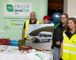 Michael O'Haire and his family at the TFI Anseo Launch event. From L/R: Michael, Mary, Shannon and Jade O'Haire